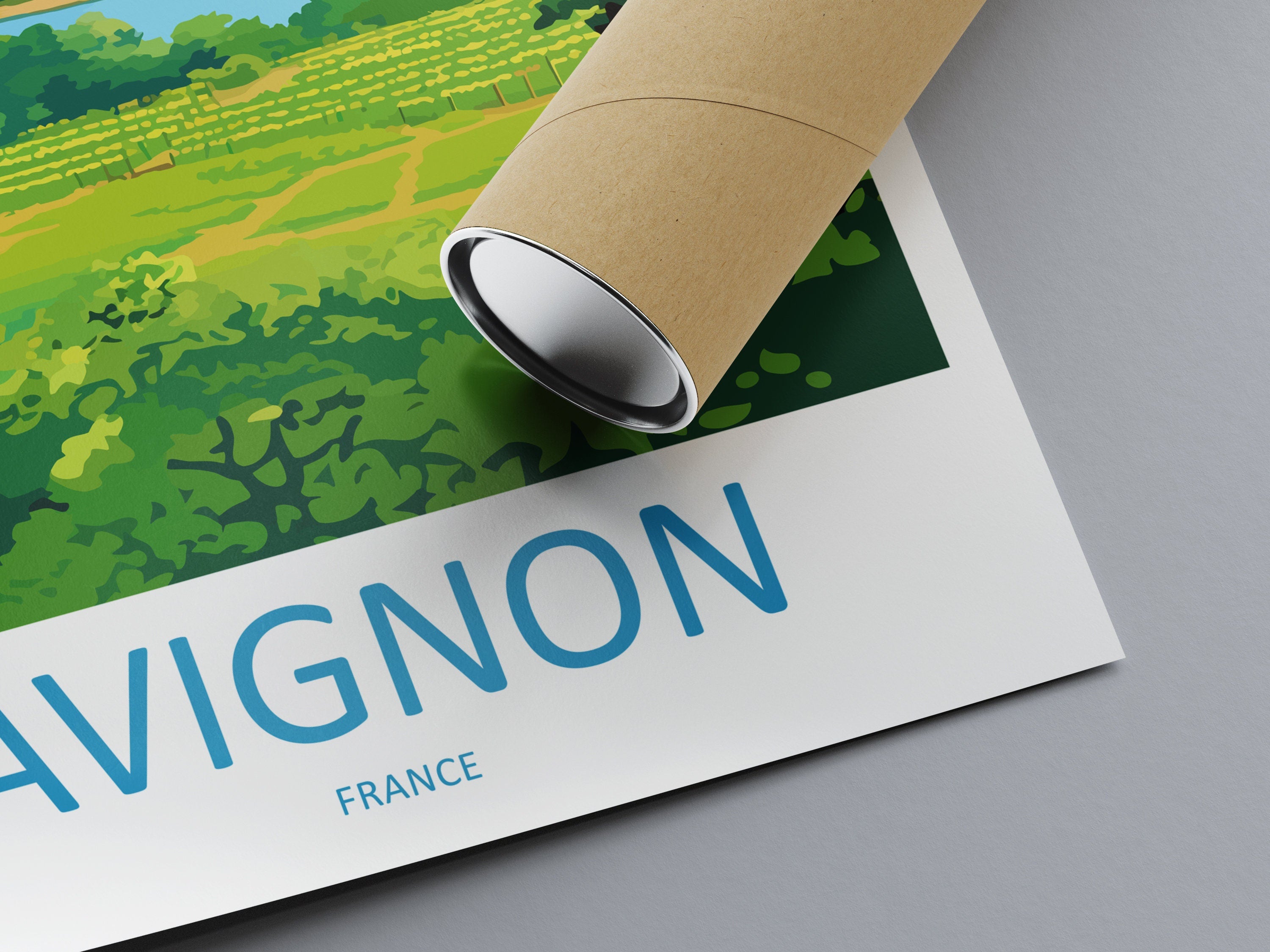 Avignon Print Avignon Home Decor Landscape Art Print Avignon Wall Art for France Enthusiast Gift Wall Hanging Avignon France Wall Poster Art
