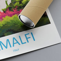 Amalfi Travel Print Wall Art Amalfi Italy Wall Hanging Home Decoration Amalfi Gift Art Lovers Wall Art Print Amalfi Italy Art Amalfi Art