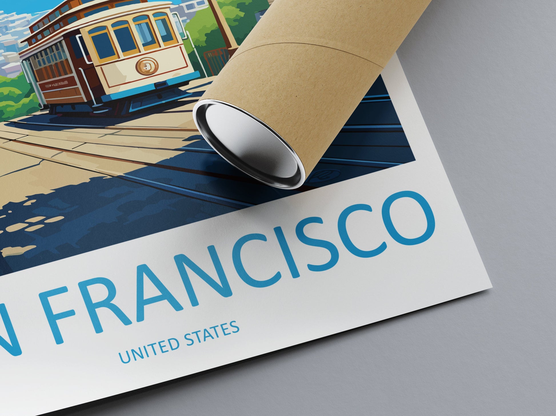 San Francisco Golden Gate Travel Print Wall Art San Francisco Wall Hanging Home Décor San Francisco Gift Art Lovers California Art Lover