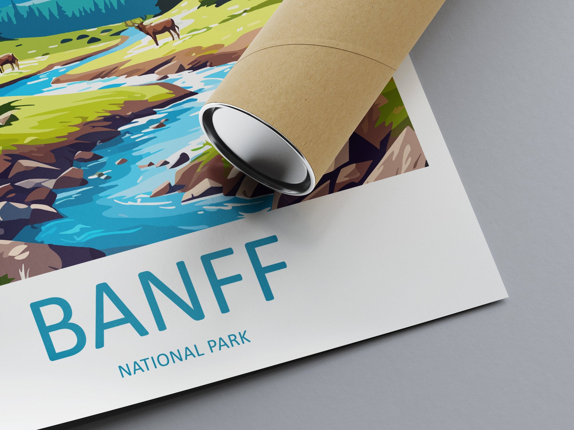 Banff National Park Travel Print Wall Art Banff Wall Hanging Home Décor Banff Gift Art Lovers Canada Art Lover Gift