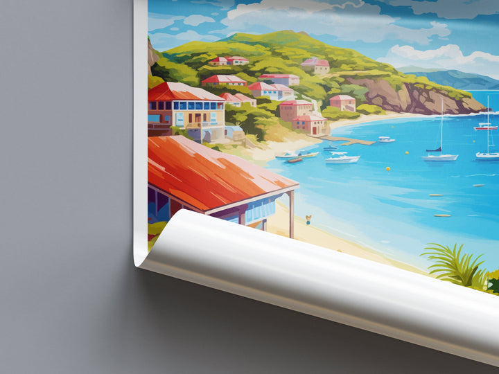 Antigua and Barbuda Travel Print Wall Art Antigua and Barbuda Wall Hanging Home Décor Antigua and Barbuda Gift Art Lovers Wall Art Caribbean