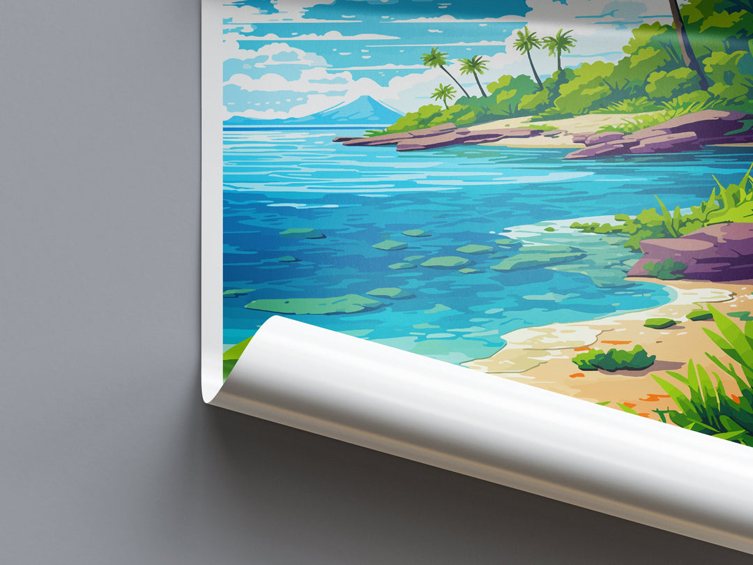 Cayman Islands Travel Print Wall Art Cayman Islands Wall Hanging Home Décor Cayman Islands Gift Art Lovers Wall Art Caribbean
