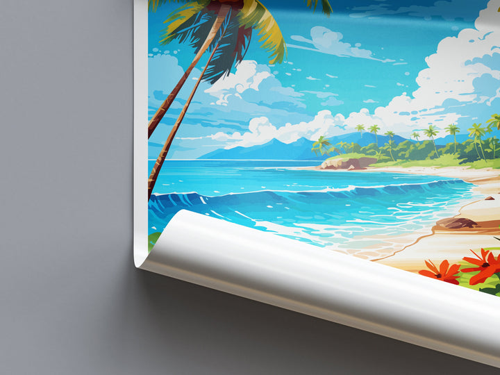 Barbados Travel Print Wall Art Barbados Wall Hanging Home Décor Barbados Gift Art Lovers Wall Art Caribbean Travel Print Barbados Decor