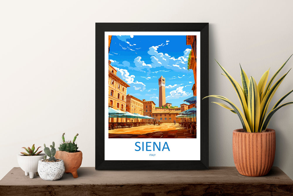 Siena Travel Print Wall Art Siena Italy Wall Hanging Home Decoration Siena Gift Art Lovers Wall Art Print Siena Italy Art Siena Art Print