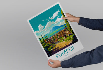 Pompeii Travel Print Wall Art Pompeii Italy Wall Hanging Home Decoration Pompeii Gift Art Lovers Wall Art Print Pompeii Italy Art Pompeii