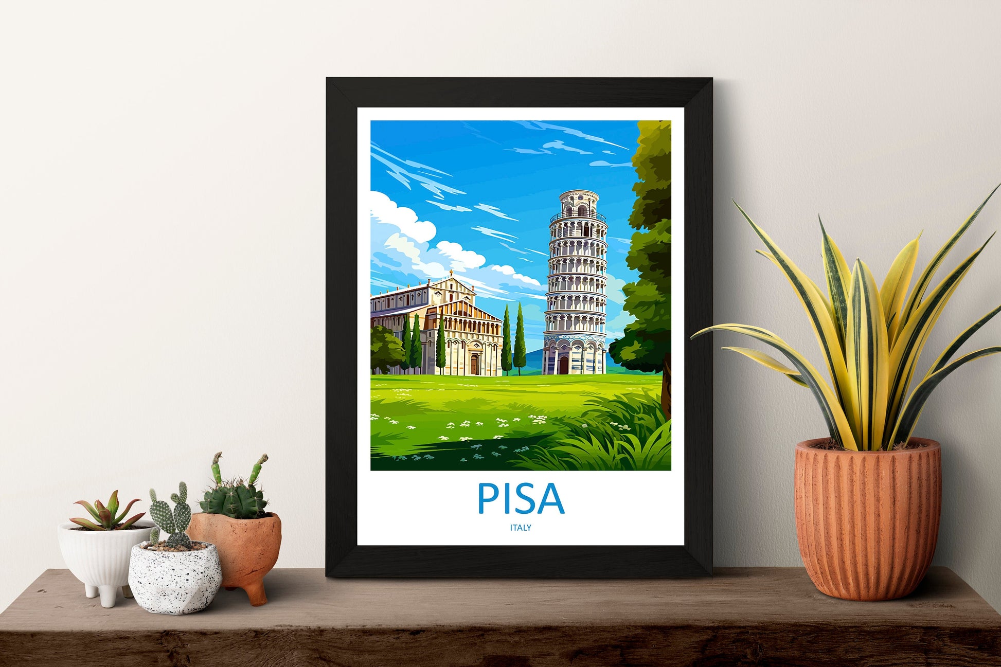 Pisa Travel Print Wall Art Pisa Wall Hanging Home Décor Pisa Gift Art Lovers Italy Art Lover Gift Pisa Print Pisa Travel Gift Poster