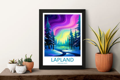 Northern Lights Travel Print Wall Art Aurora Borealis Wall Hanging Home Décor Aurora Borealis Gift Art Lovers Iceland Art Lover Gift Decor