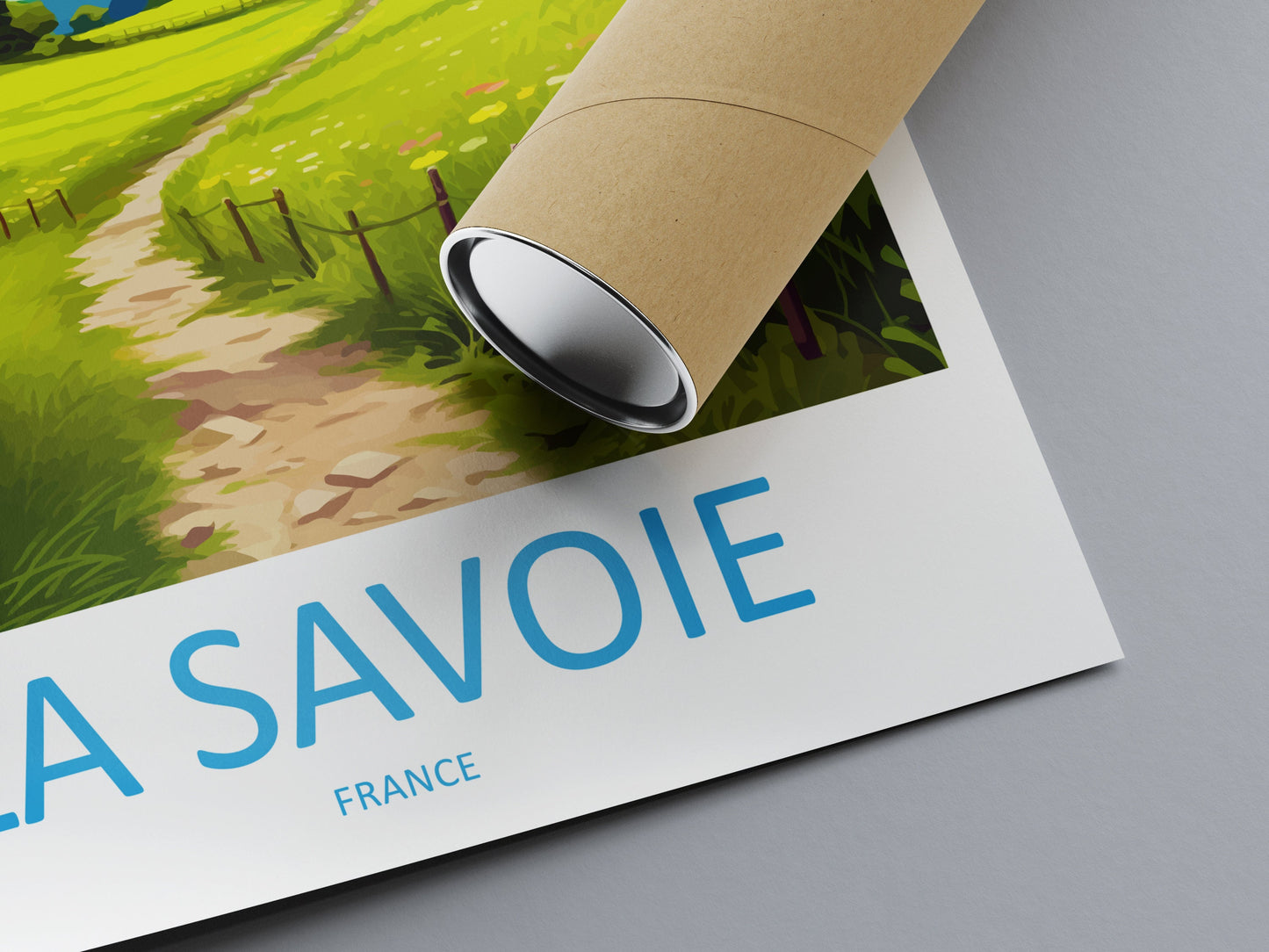 La Savoie Travel Print Wall Art La Savoie Wall Hanging Home Décor La Savoie Gift Art Lovers France Art Lover Gift La Savoie Print