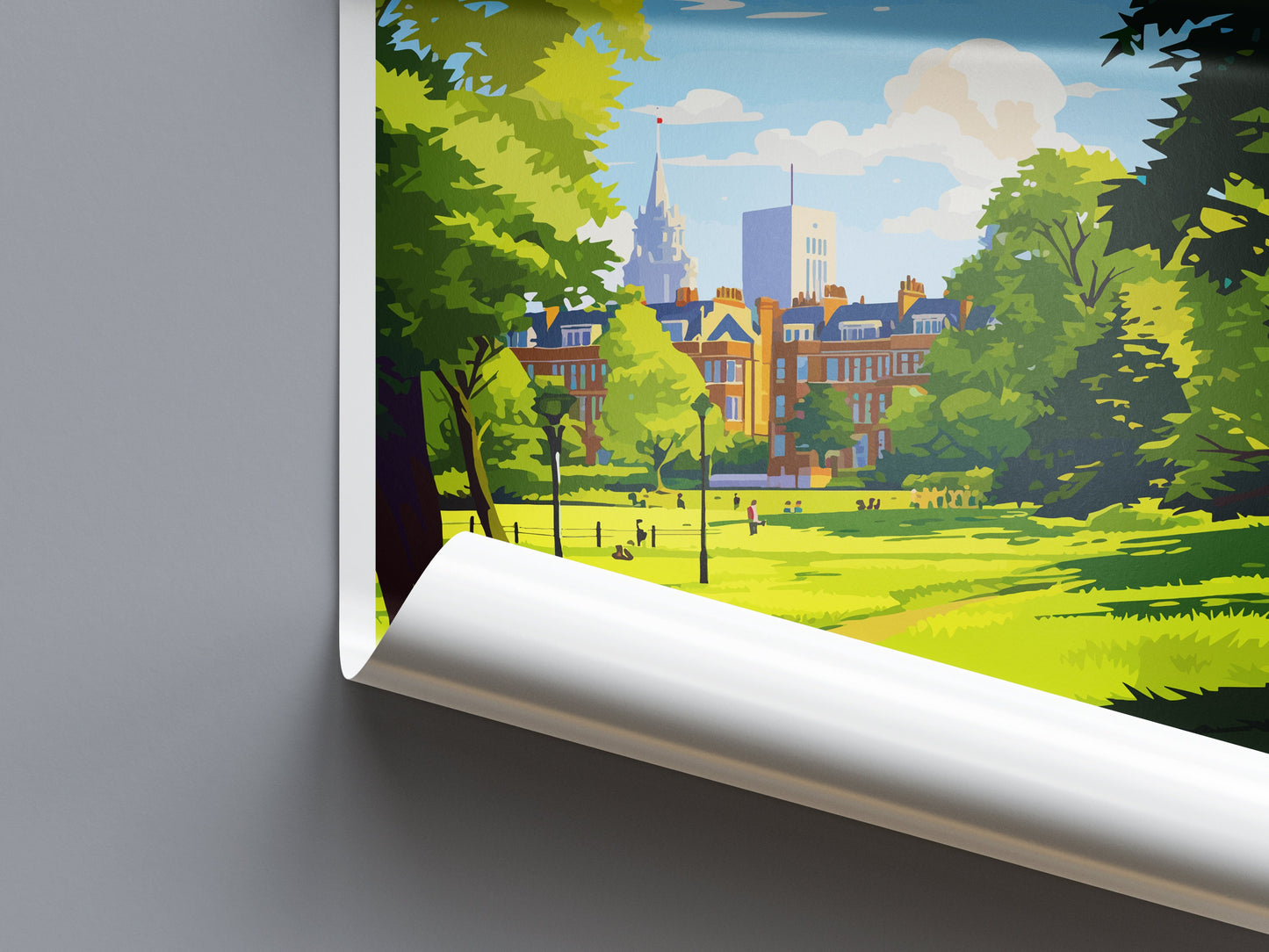 Ealing Travel Print Wall Art Ealing Wall Hanging Home Décor Ealing Gift Art Lovers England Art Lover Gift London Travel Gift