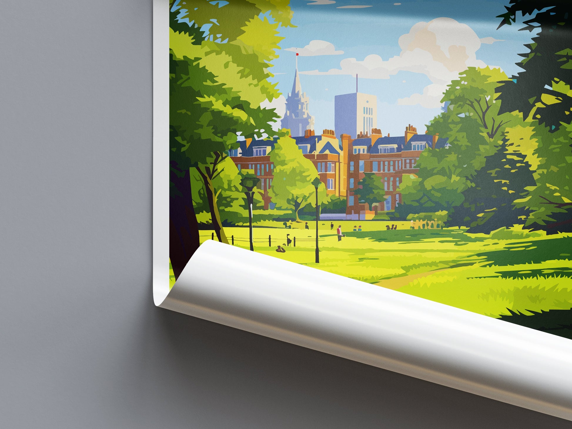 Ealing Travel Print Wall Art Ealing Wall Hanging Home Décor Ealing Gift Art Lovers England Art Lover Gift London Travel Gift