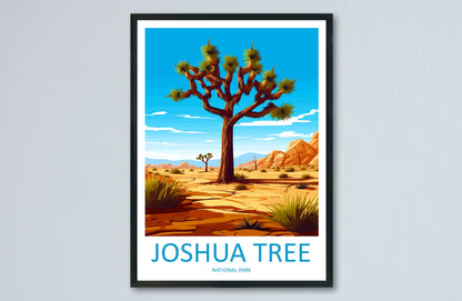 Joshua Tree National Park Travel Print Wall Art Joshua Tree Wall Hanging Home Décor Joshua Tree Gift Art Lovers California Art Lover Gift