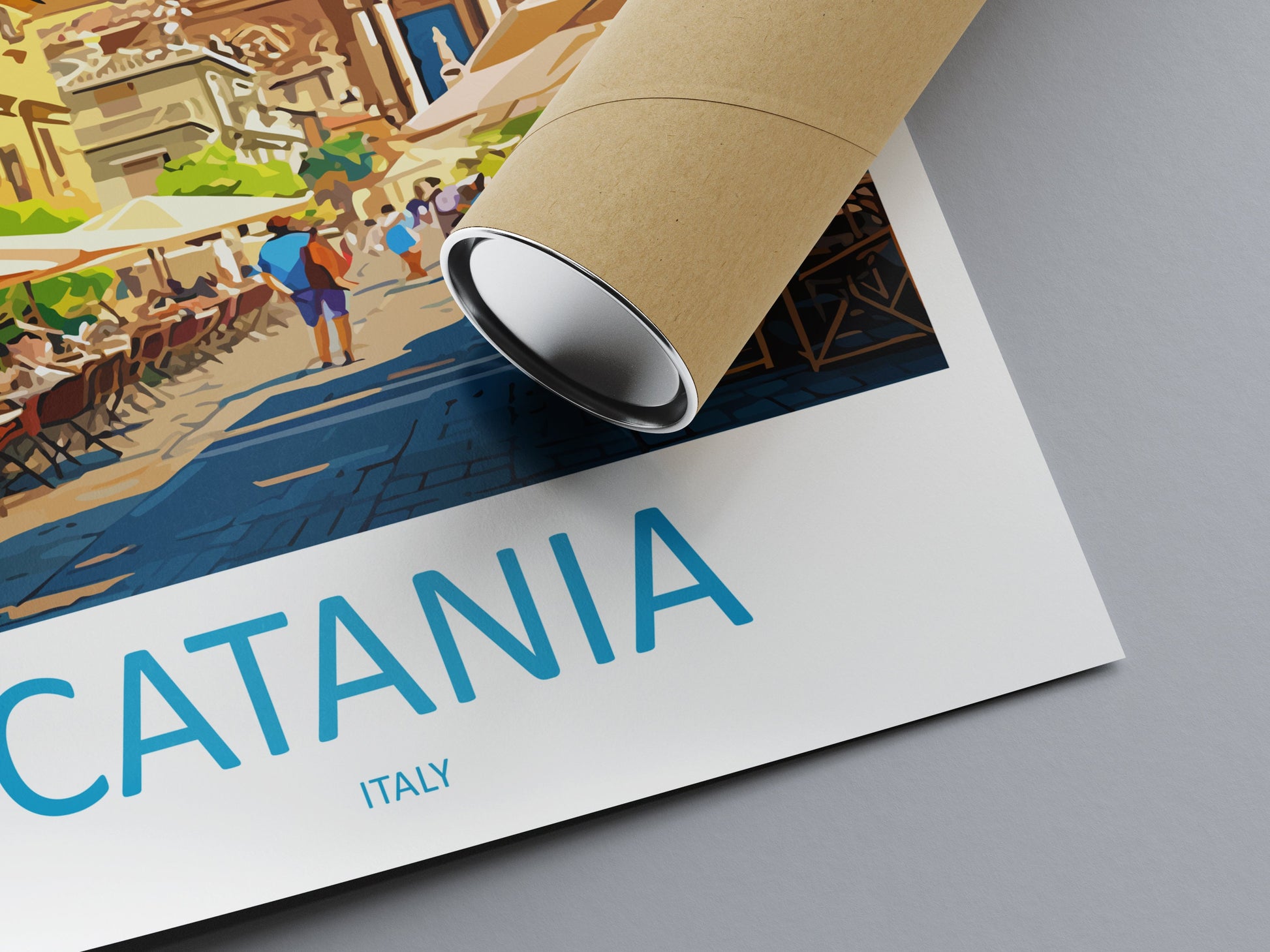 Catania Travel Print Wall Art Catania Italy Wall Hanging Home Decoration Catania Gift Art Lovers Wall Art Print Catania Italy