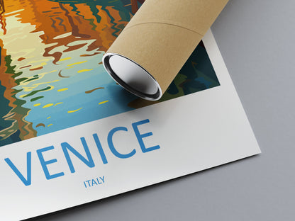 Venice Travel Print Wall Art Venice Italy Wall Hanging Home Decoration Venice Gift Art Lovers Wall Art Print Venice Italy St. Mark's Square