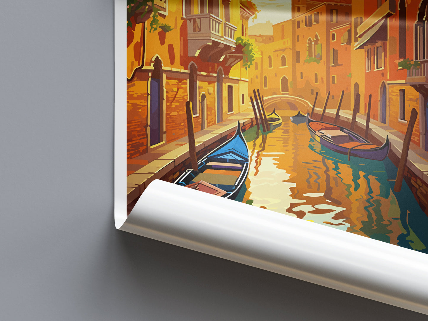 Venice Travel Print Wall Art Venice Italy Wall Hanging Home Decoration Venice Gift Art Lovers Wall Art Print Venice Italy St. Mark's Square