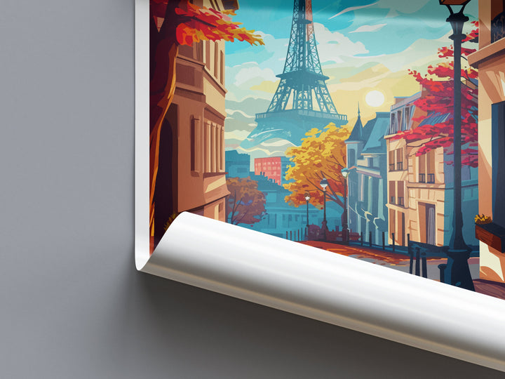 Paris Travel Print Wall Art Paris Wall Hanging Home Décor Paris Gift Art Lovers France Art Lover Gift Paris Print France Wall Art Décor