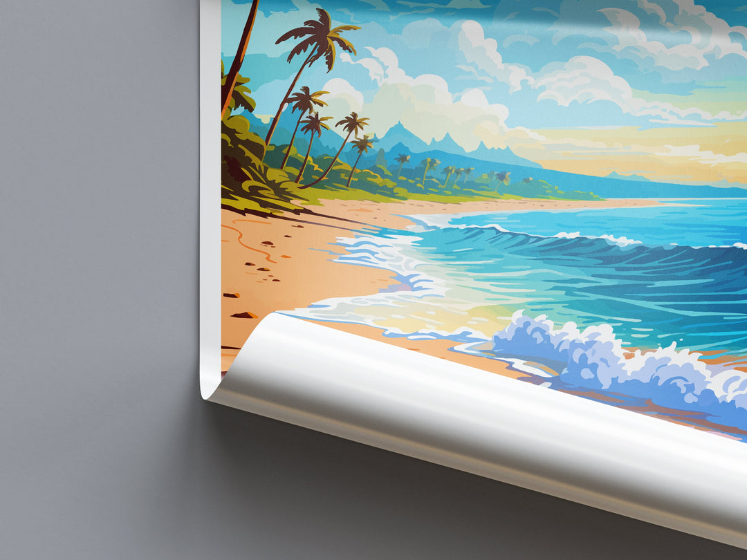 Barbados Travel Print Wall Art Barbados Wall Hanging Home Décor Barbados Gift Art Lovers Wall Art Caribbean Travel Print Barbados Decor