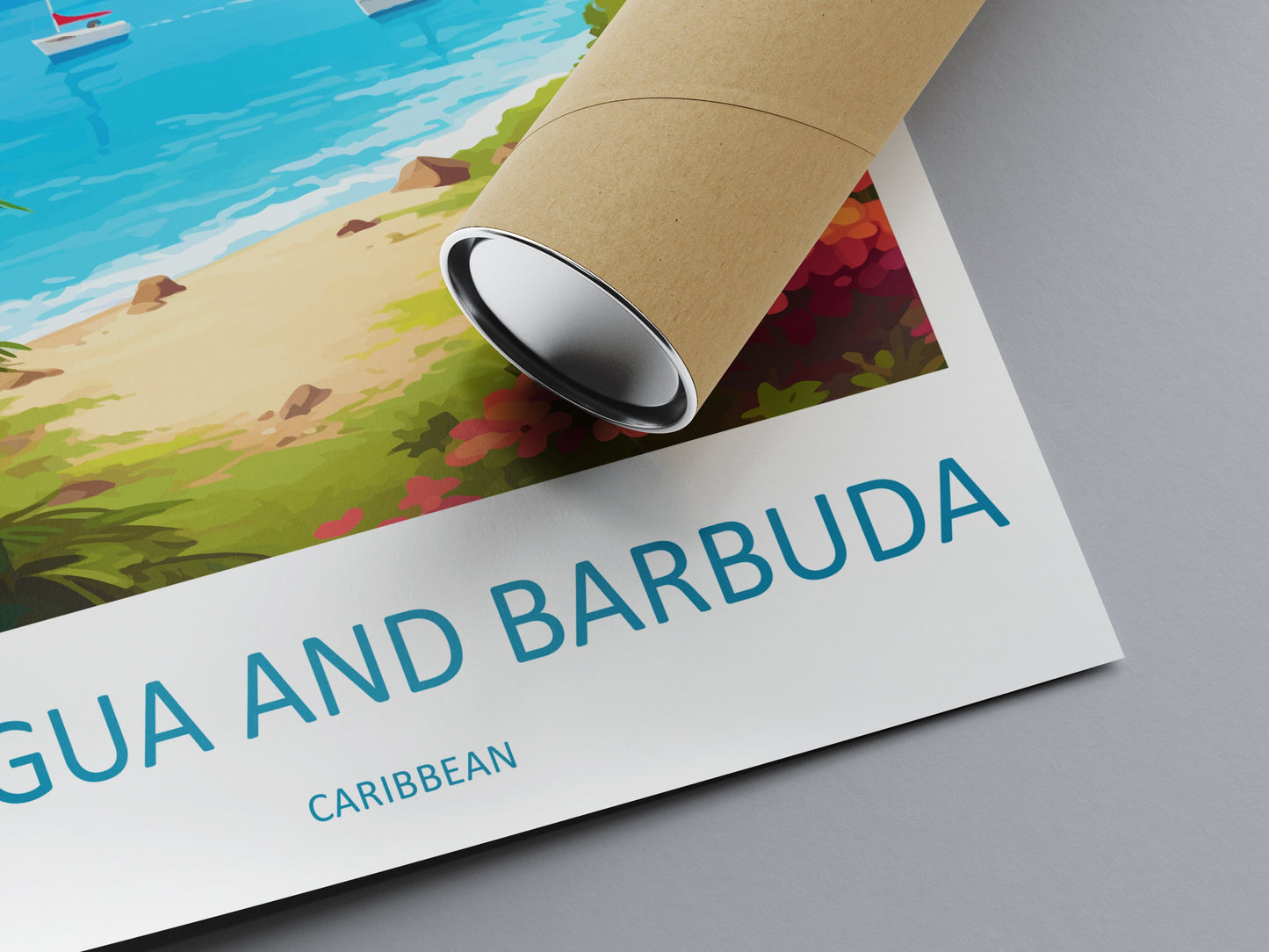 Antigua and Barbuda Travel Print Wall Art Antigua and Barbuda Wall Hanging Home Décor Antigua and Barbuda Gift Art Lovers Wall Art Caribbean