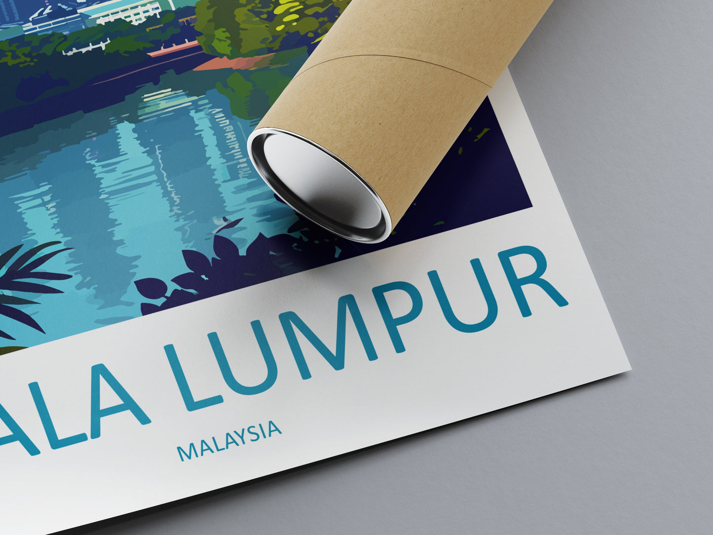 Kuala Lumpur Travel Print Wall Decor Kuala Lumpur Poster Kuala Lumpur Travel Print Art Kuala Lumpur Illustration Malaysia