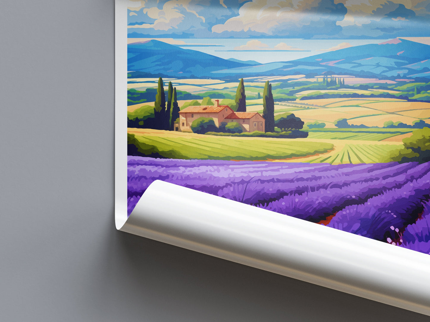 Provence Travel Print Wall Art Provence Wall Hanging Home Décor Provence Gift Art Lovers France Art Lover Gift Provence Art Provence Art