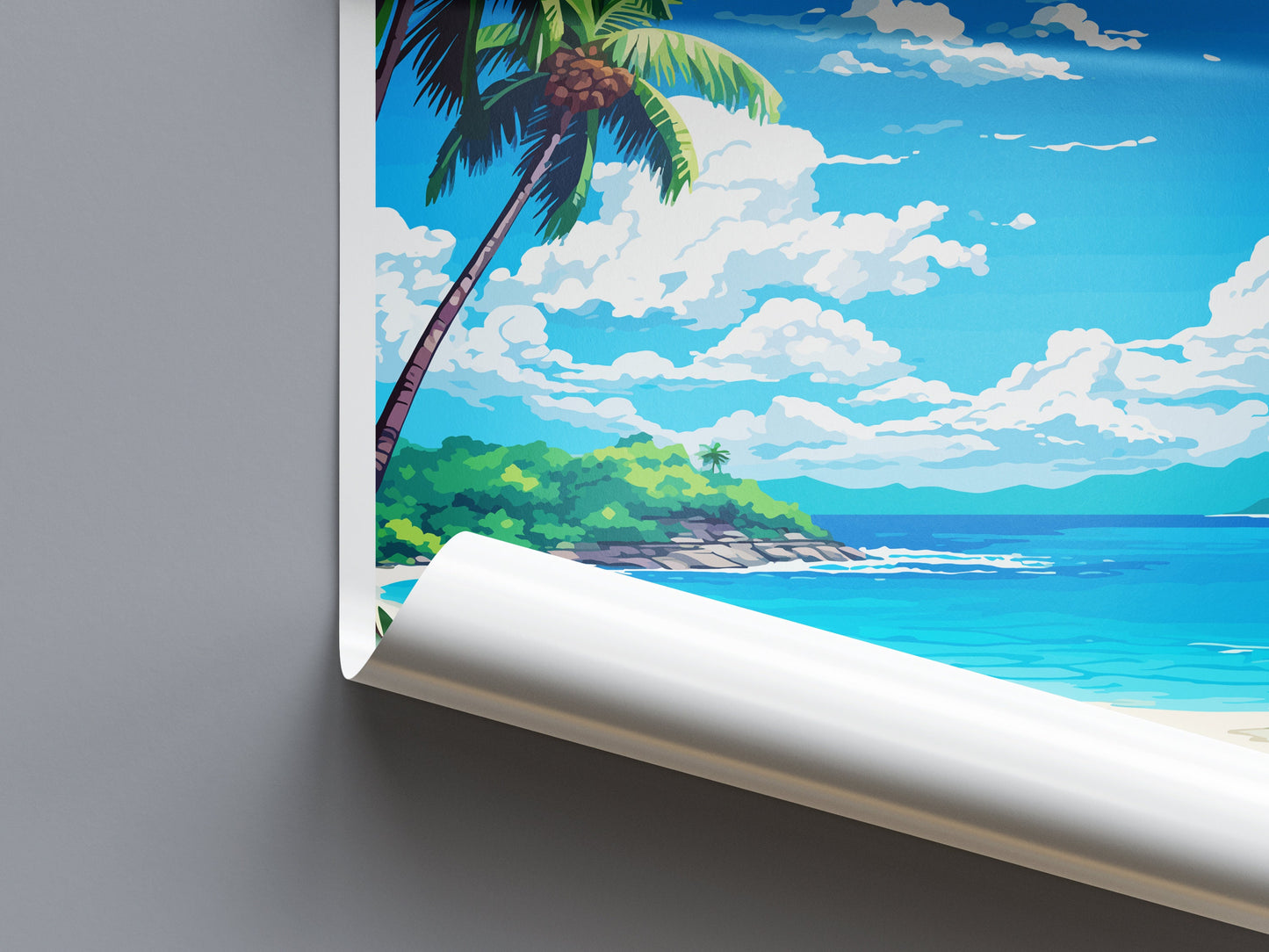 Cíes Islands Travel Print Wall Art Cíes Islands Wall Hanging Home Décor Cíes Islands Gift Art Lovers Spain Art Lover Gift Cíes Islands Print
