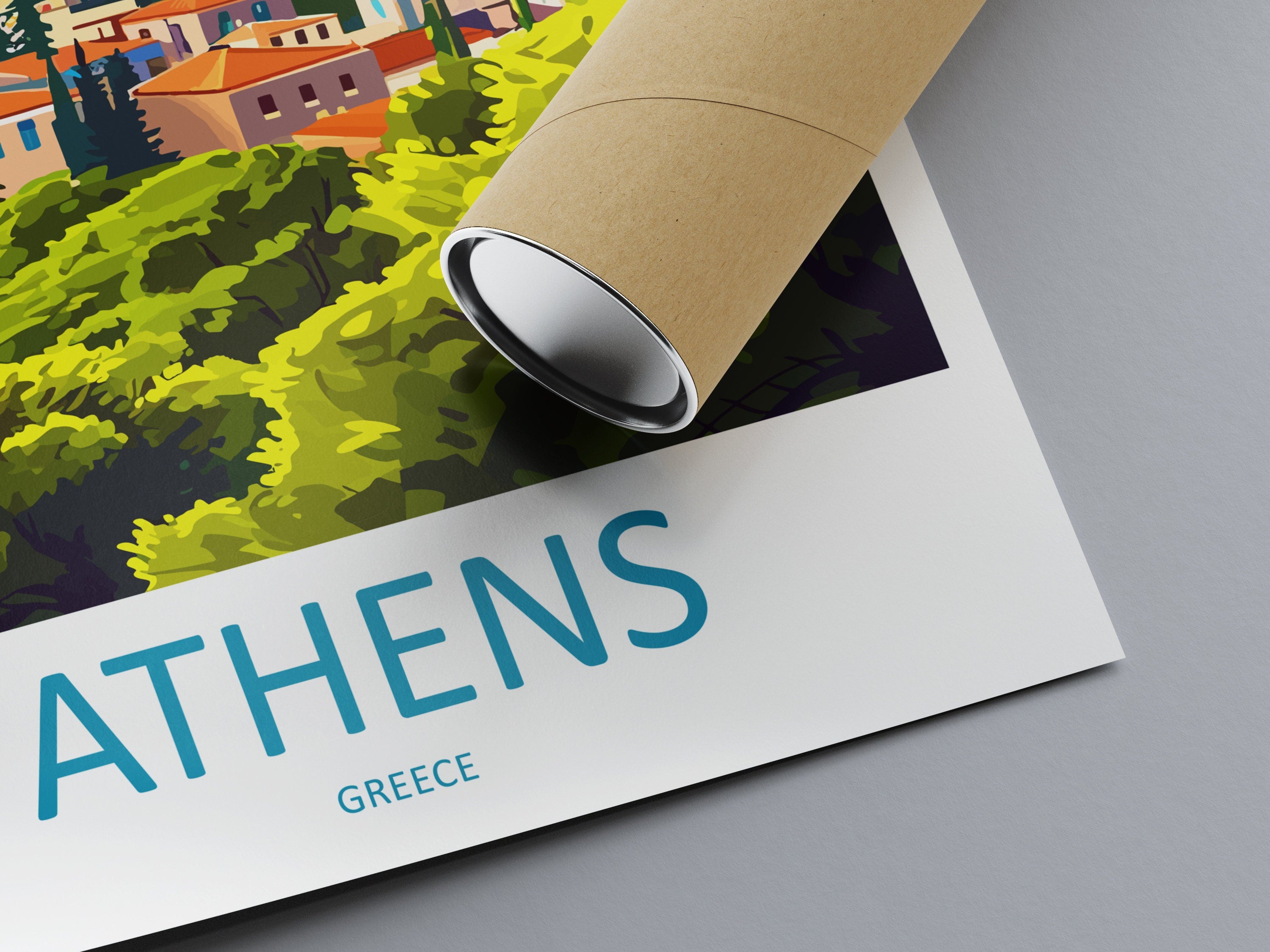 Athens Travel Print Wall Art Athens Greece Wall Hanging Home Decoration Athens Gift Art Lovers Wall Art Print Athens Greece Wall Poster Art