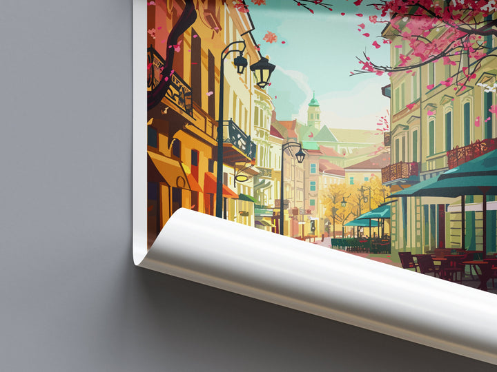 Vienna Travel Print Wall Art Vienna Wall Hanging Home Decoration Vienna Gift Art Lovers Wall Art Print Art Vienna Wall Print Austria Art