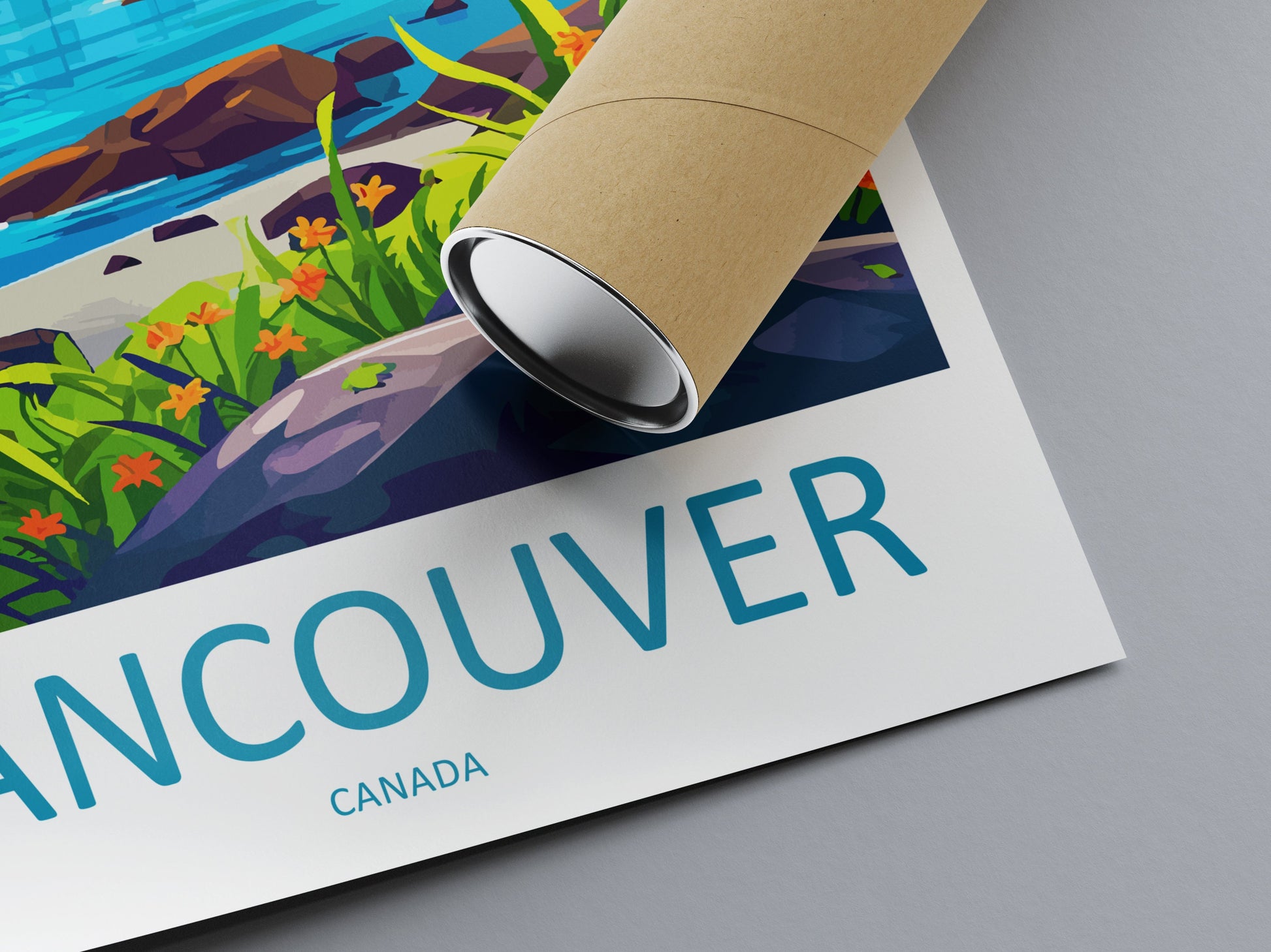 Vancouver Travel Print Wall Art Vancouver Wall Hanging Home Décor Vancouver Gift Art Lovers Canada Art Lover Gift Vancouver Gift