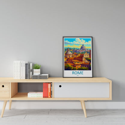 Rome Travel Print Wall Art Rome Wall Hanging Home Décor Rome Gift Art Lovers Italy Art Lover Gift Rome Print Italy Wall Art Decor
