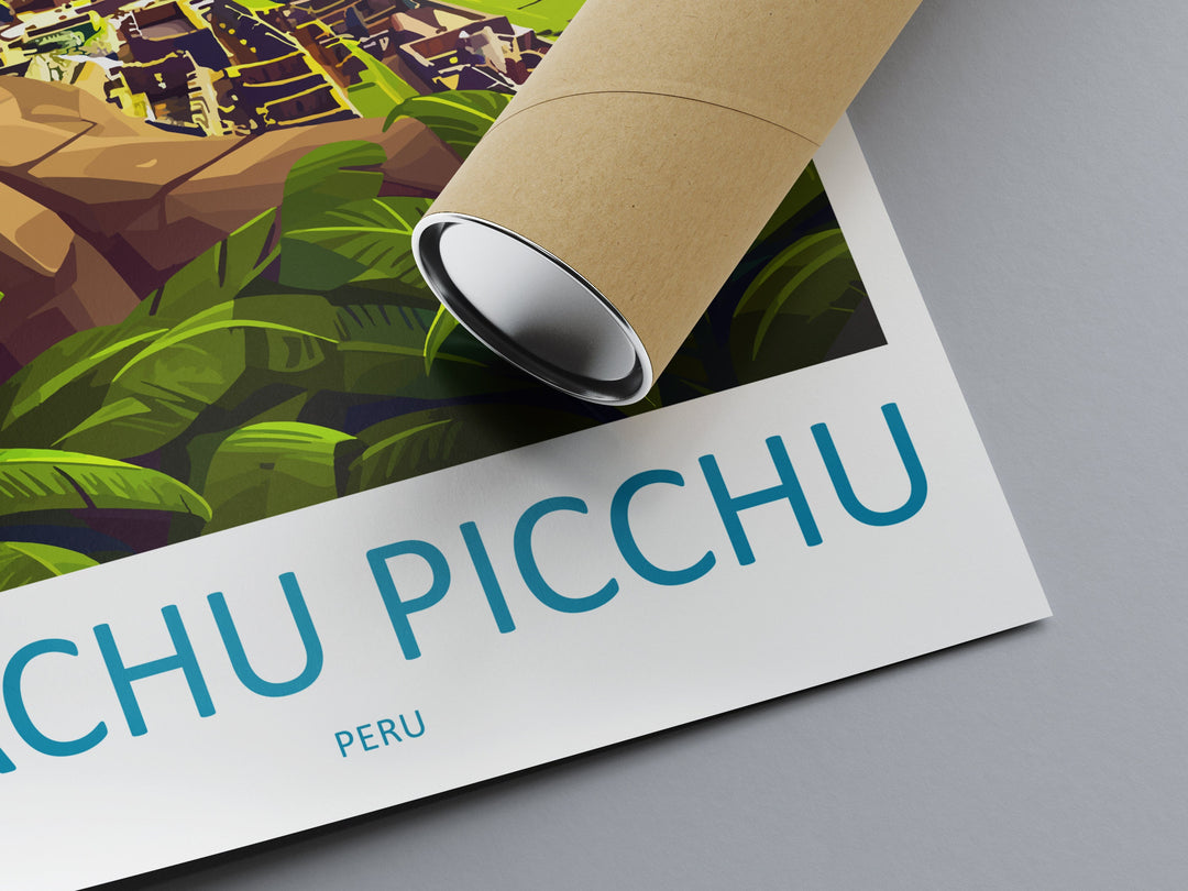 Machu Picchu Travel Print Wall Art Machu Picchu Wall Hanging Home Décor Machu Picchu Gift Art Lovers Peru Art Lover Gift Peru