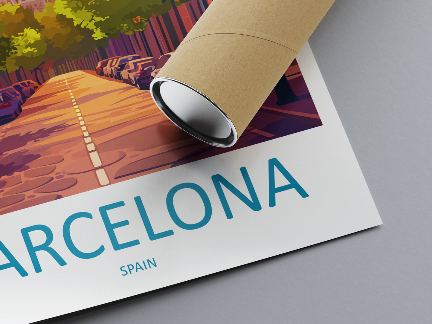 Barcelona Travel Print Wall Art Barcelona Wall Hanging Home Décor Barcelona Gift Art Lovers Spain Art Lover Gift Barcelona Print Spain Art