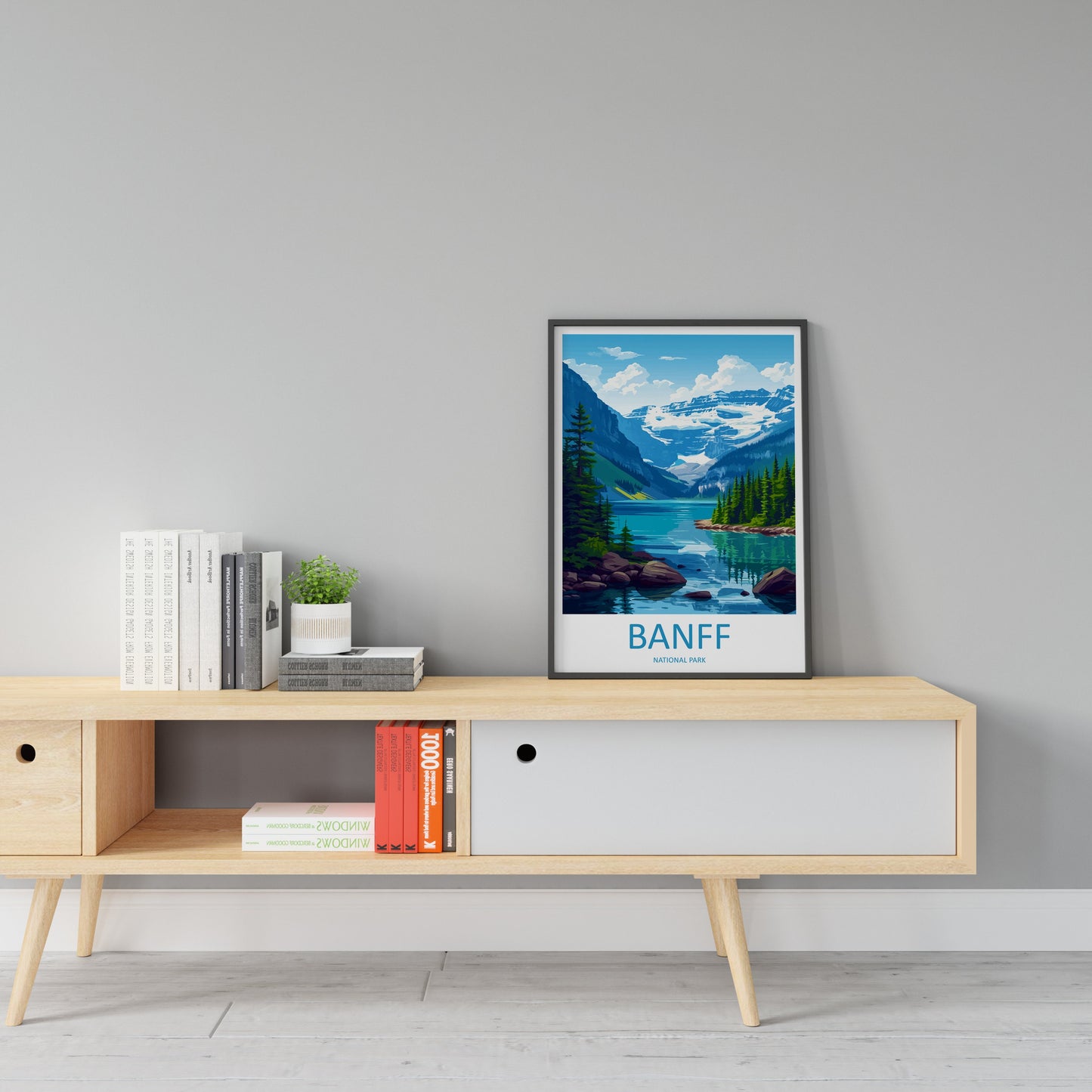 Banff National Park Travel Print Wall Art Banff Wall Hanging Home Décor Banff Gift Art Lovers Canada Art Lover Gift