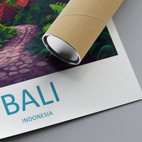 Bali Travel Print Wall Art Bali Wall Hanging Home Décor Bali Gift Art Lovers Indonesia Art Lover Gift Bali Travel Art Poster