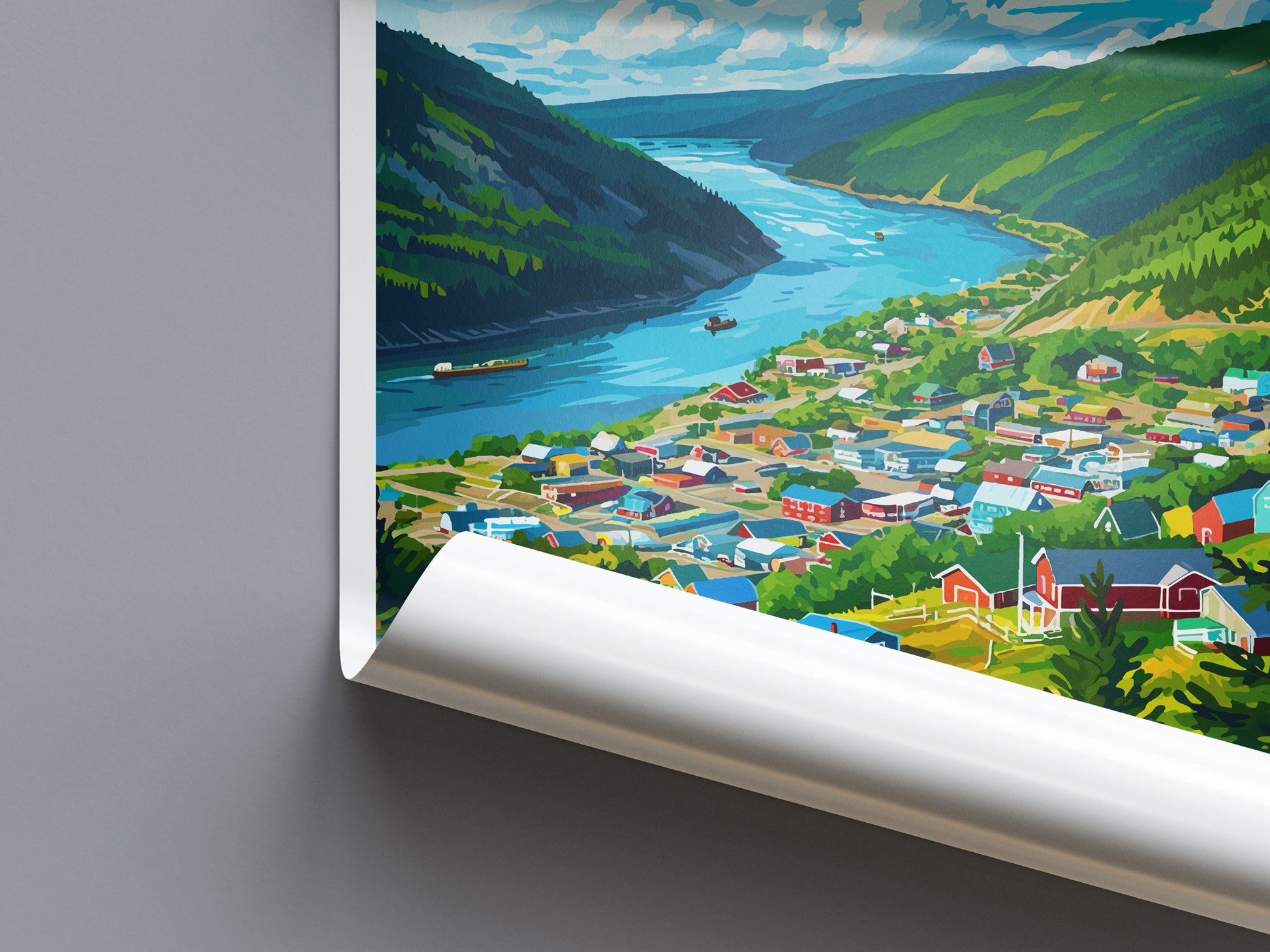 Dawson City Travel Print Wall Art Dawson City Wall Hanging Home Décor Dawson City Gift Art Lovers Canada Art Lover Gift