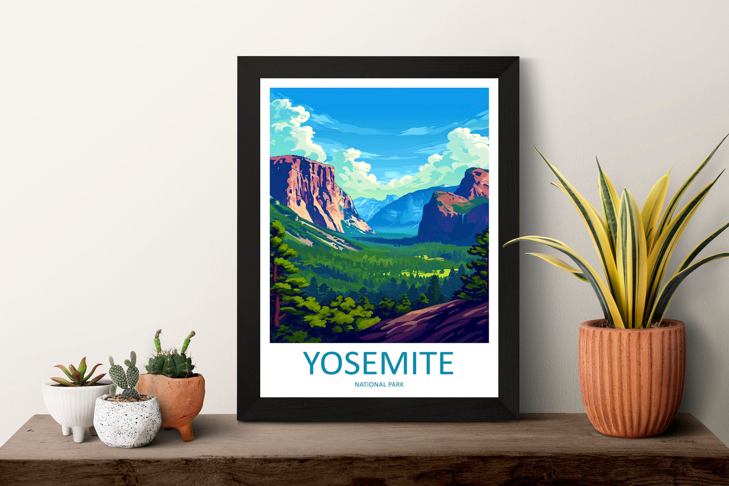 Yosemite Travel Print Wall Art Yosemite Wall Hanging Home Decor National Park Gift Yosemite Lovers National Park Wall Yosemite National Park