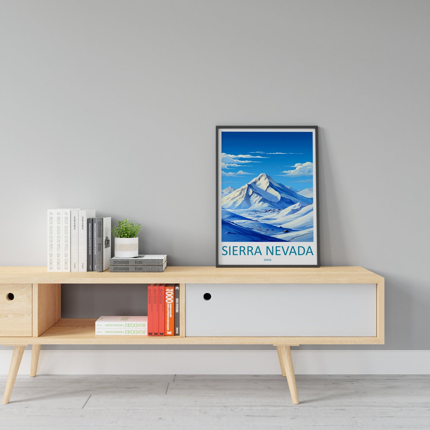Sierra Nevada National Park Travel Print Wall Art Sierra Nevada National Park Wall Hanging Home Décor Sierra Nevada National Park Gift Art