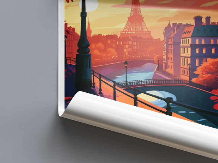 Paris Travel Print Wall Art Paris Wall Hanging Home Décor Paris Gift Art Lovers France Art Lover Gift Paris Print France Wall Art Décor