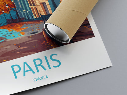Paris Travel Print Wall Art Paris Wall Hanging Home Décor Paris Gift Art Lovers France Art Lover Gift Paris Print France Wall Art Décor