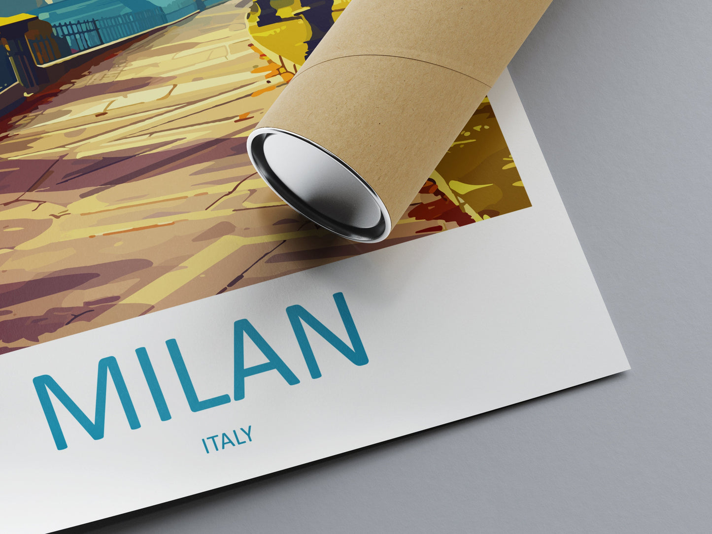 Milan Travel Print Wall Art Milan Wall Hanging Home Décor Milan Gift Art Lovers Spain Art Lover Gift Milan Wall Décor Ibiza Spain Print
