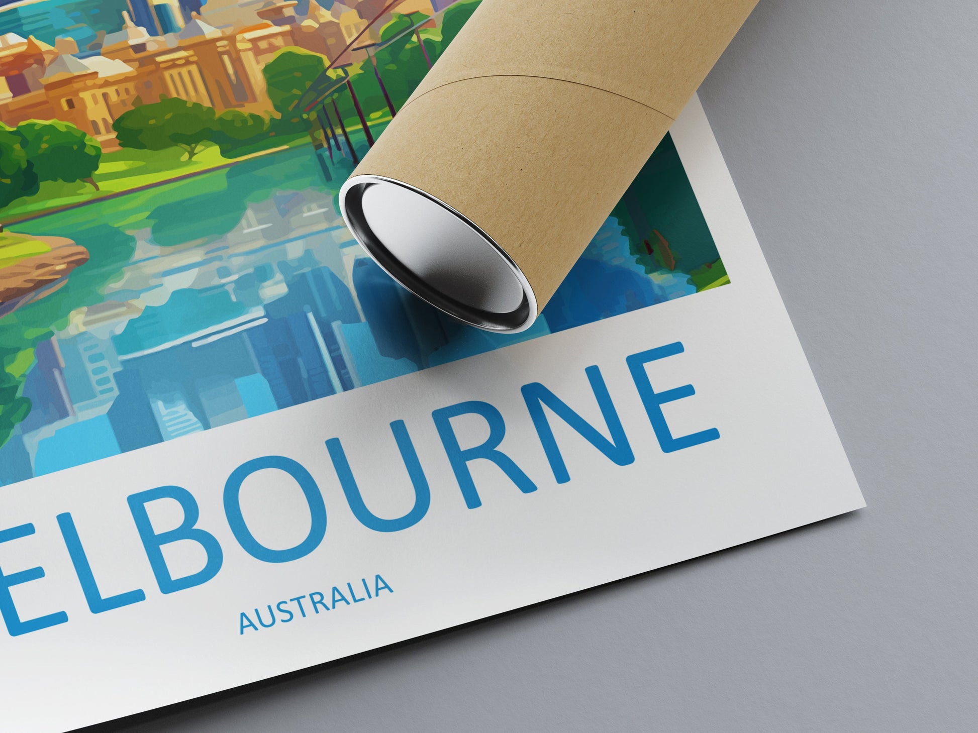 Melbourne Travel Print Wall Art Melbourne Wall Hanging Home Décor Melbourne Gift Art Lovers Wall Art Australia Travel Print
