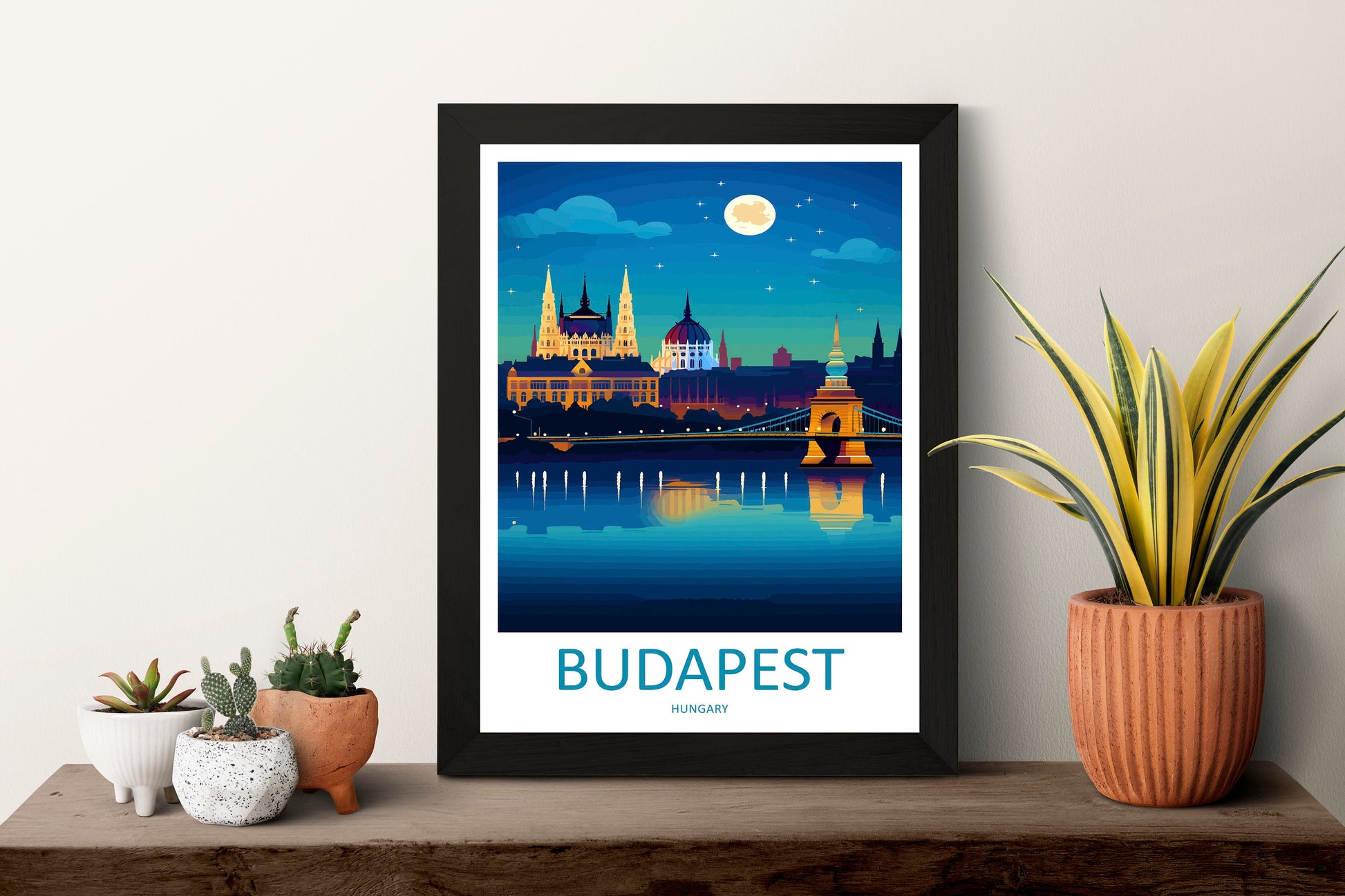 Budapest Travel Print Wall Art Budapest Wall Hanging Home Décor Budapest Gift Art Lovers Hungary Art Lover Gift Budapest Wall Décor