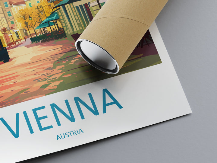 Vienna Travel Print Wall Art Vienna Wall Hanging Home Decoration Vienna Gift Art Lovers Wall Art Print Art Vienna Wall Print Austria Art