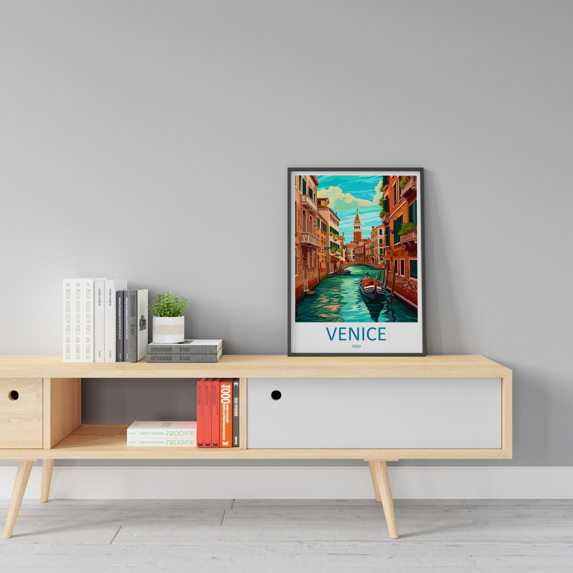 Venice Travel Print Wall Art Venice Italy Wall Hanging Home Decoration Venice Gift Art Lovers Wall Art Print Venice Italy St. Mark's Square