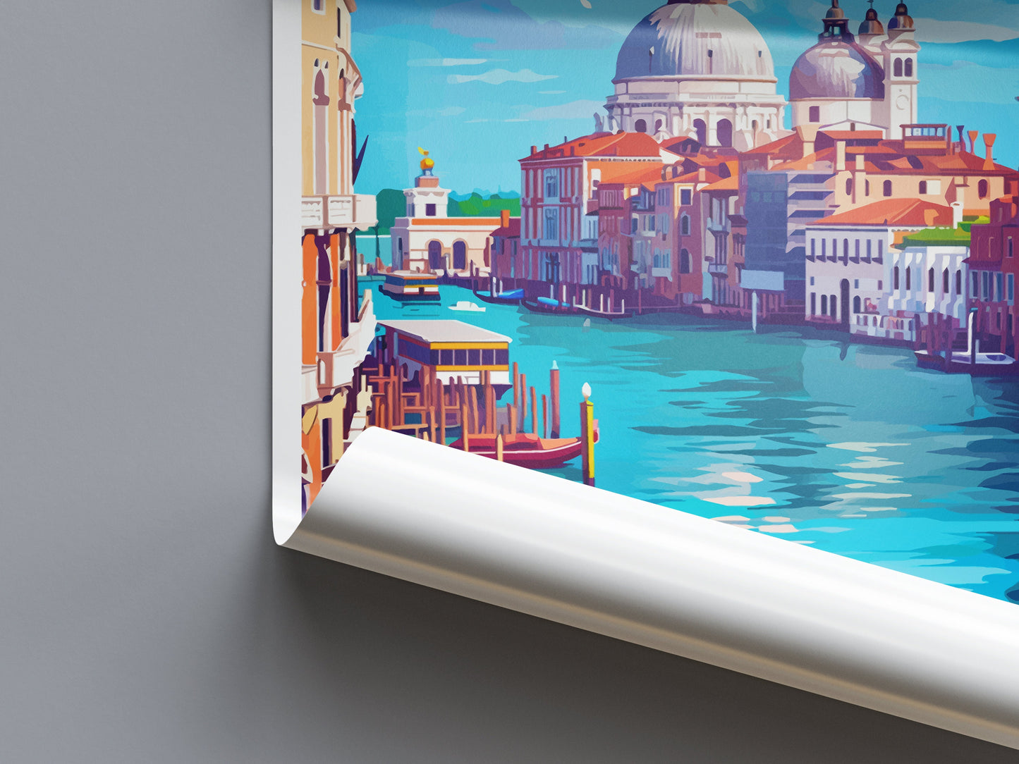 Venice Travel Print Wall Art Venice Italy Wall Hanging Home Decoration Venice Gift Art Lovers Wall Art Print Venice Italy St. Mark's Square