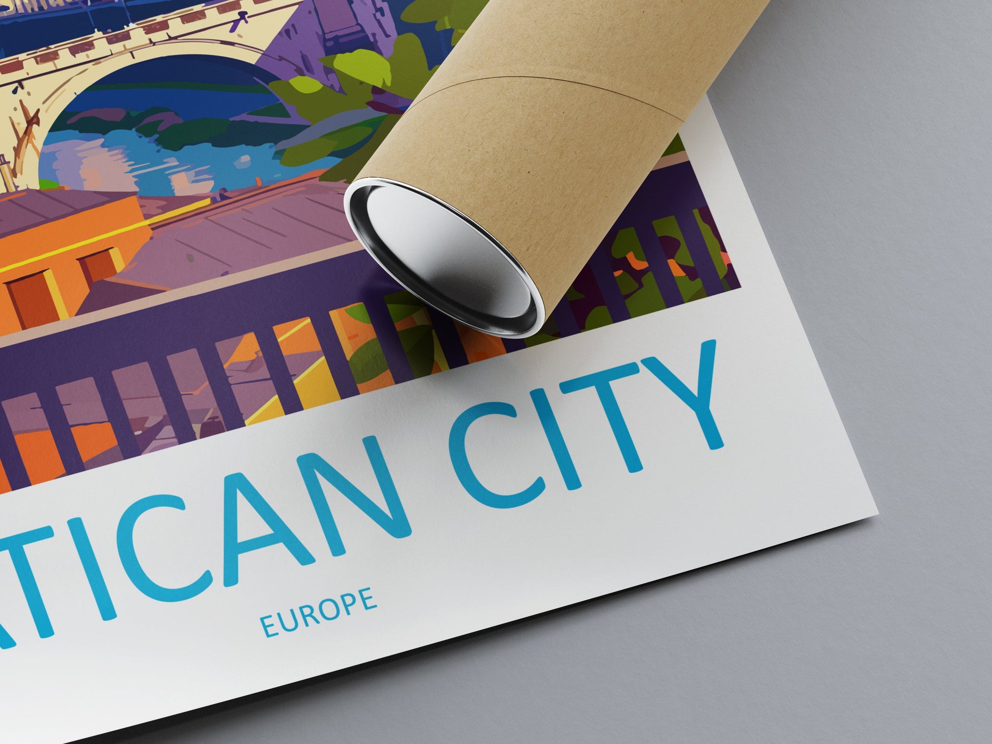 Vatican City Travel Print Wall Art Vatican City Italy Wall Hanging Home Decoration Vatican City Gift Art Lovers Wall Art Print Vatican City