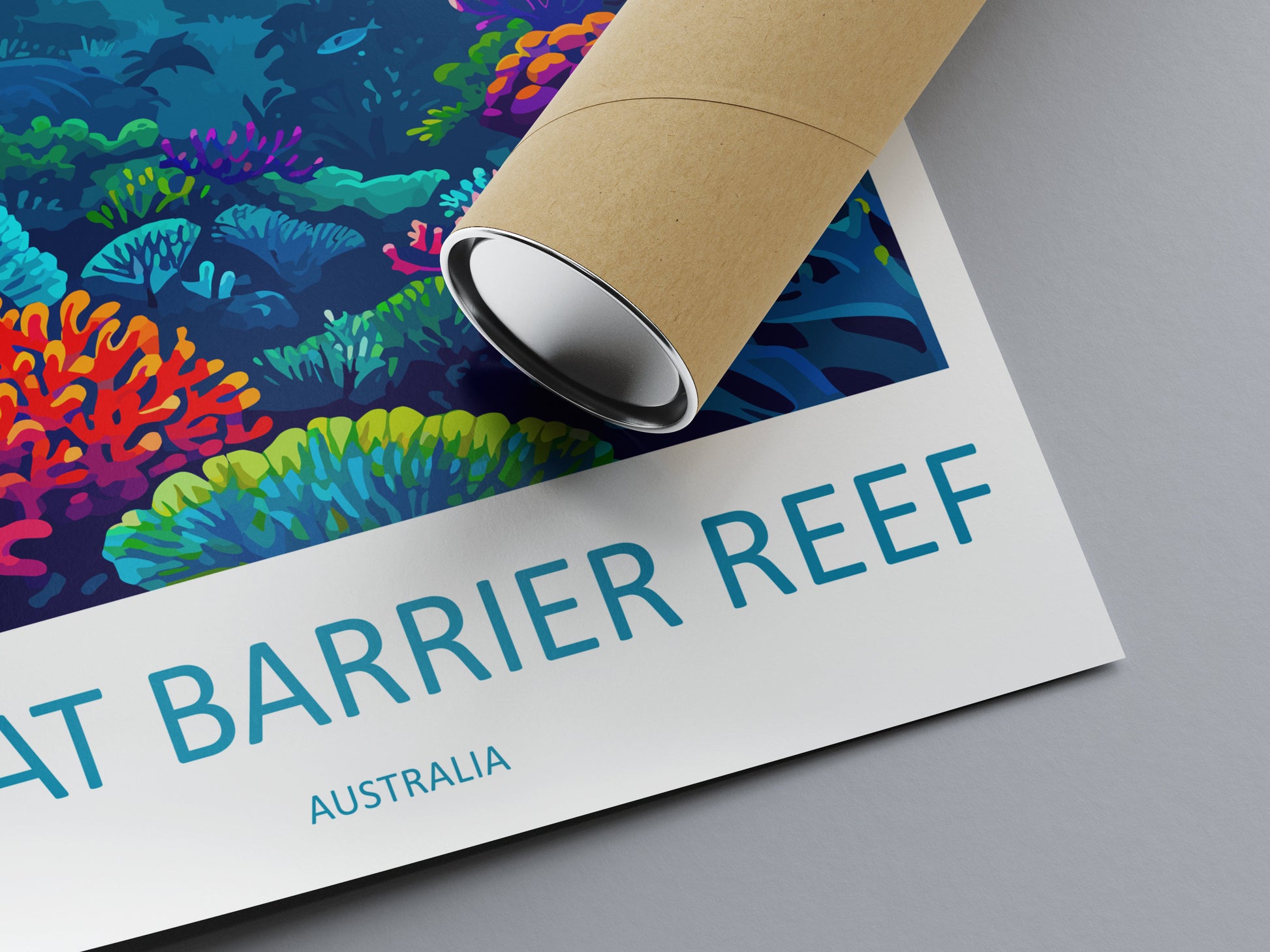 Great Barrier Reef Travel Print Wall Art Great Barrier Reef Wall Hanging Home Décor Great Barrier Reef Gift Art Lovers Wall Art Australia