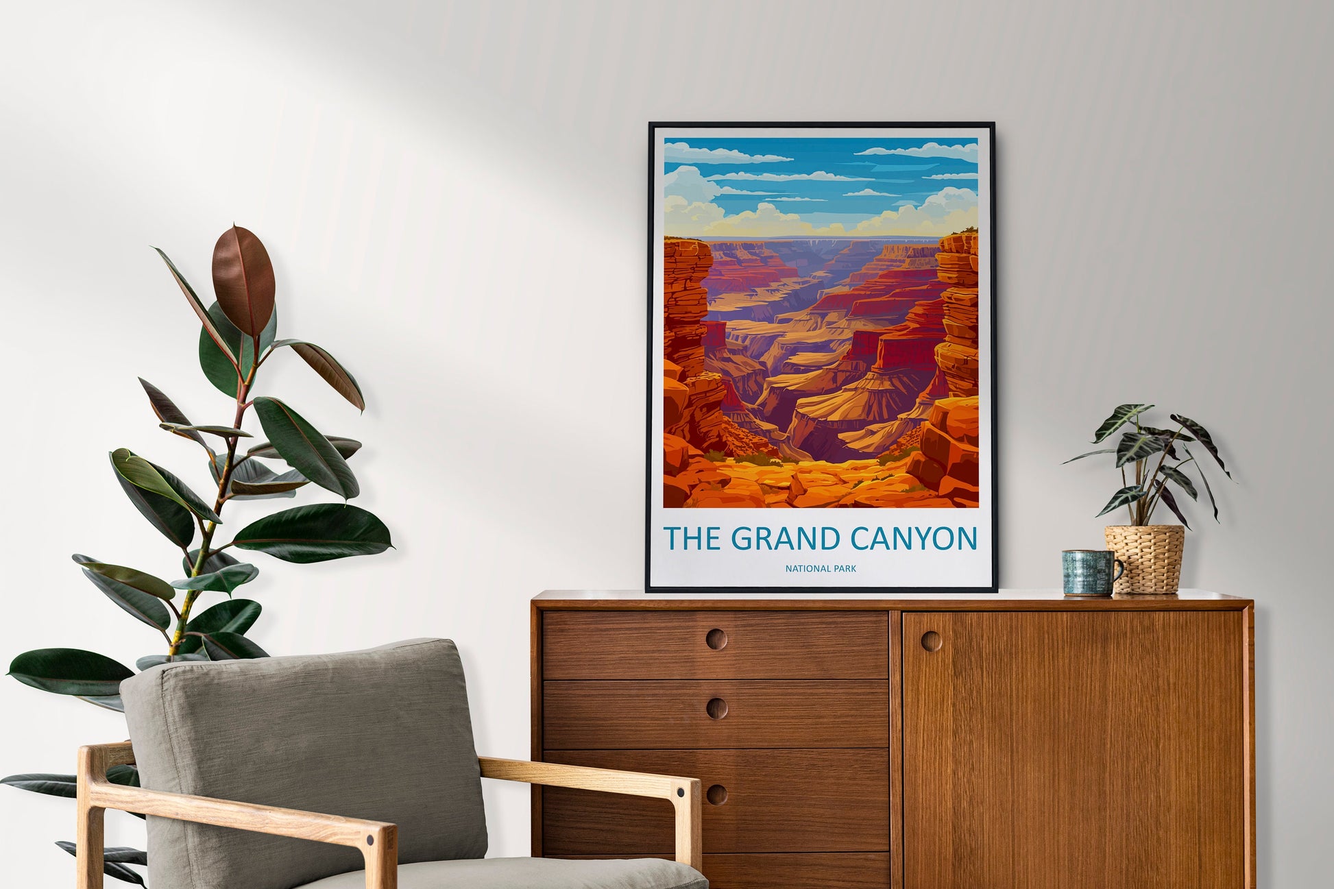 Grand Canyon National Park Travel Print Wall Art Grand Canyon Wall Hanging Home Décor Grand Canyon Gift Art Lovers Arizona Art Lover Gift