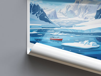 The Fjords Travel Print The Fjords Norway Home Décor The Fjords Art Print Norwegian Mountains Room Print For Scandinavian Mountains Gift Art