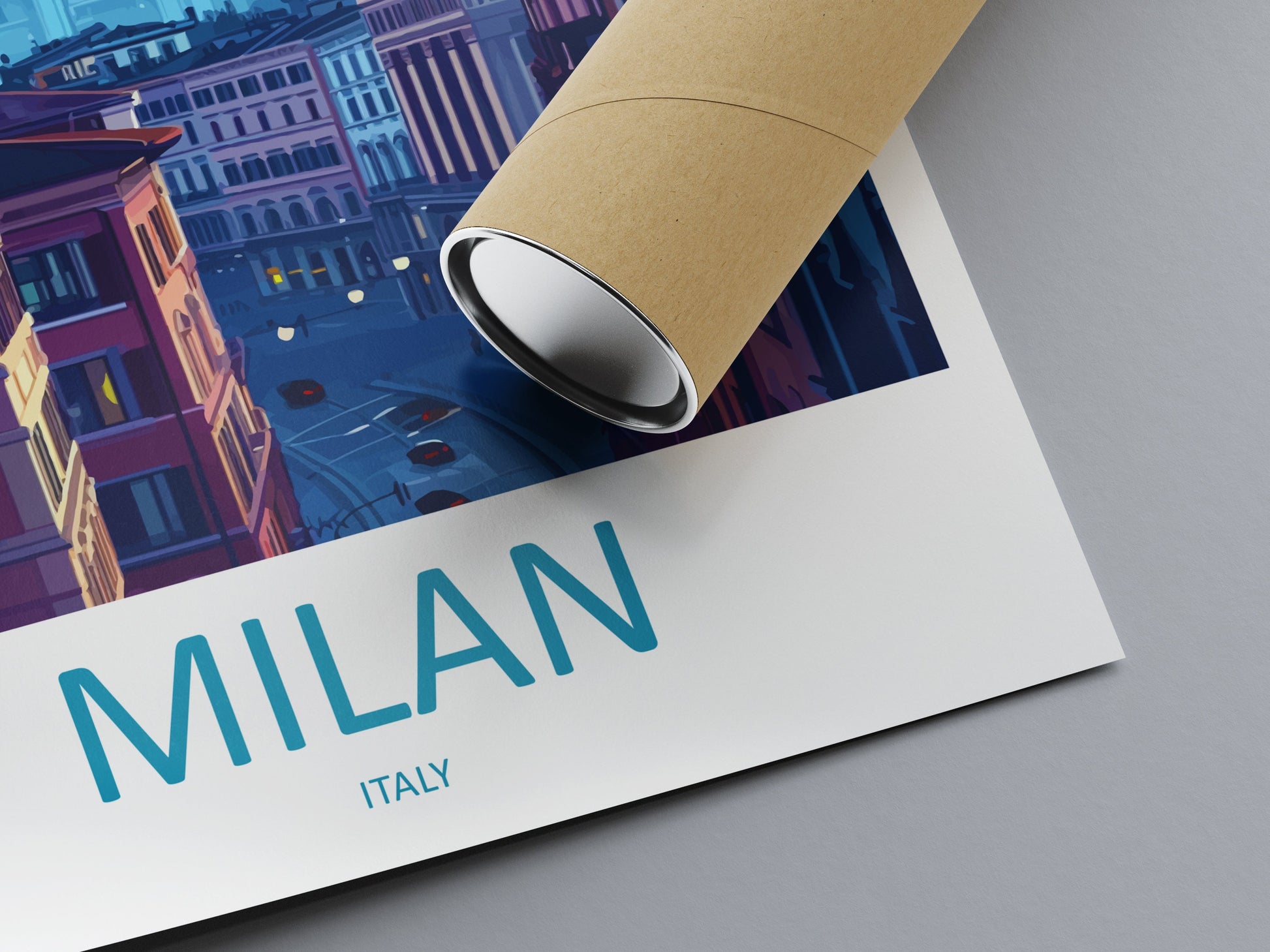 Milan Travel Print Wall Art Milan Wall Hanging Home Décor Milan Gift Art Lovers Spain Art Lover Gift Milan Wall Décor Ibiza Spain Print