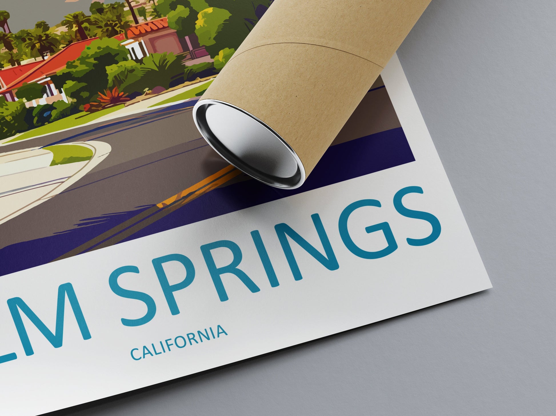 Palm Springs Travel Print Wall Art Palm Springs Wall Hanging Home Décor Palm Springs Gift Art Lovers California Art Lover Gift Palm Springs