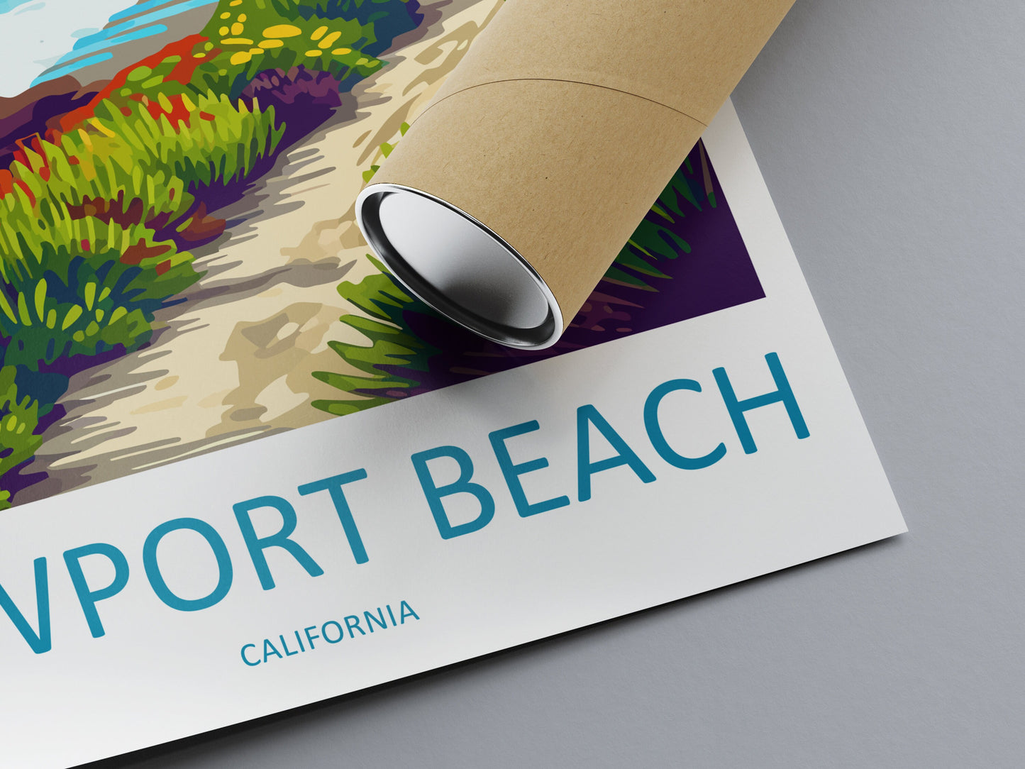 Newport Beach Travel Print Wall Art Newport Beach Wall Hanging Home Décor Newport Beach Gift Art Lovers California Art Lover Gift
